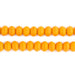 Neon Orange Binta Banji Kakamba Beads (5x8mm) - The Bead Chest
