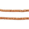Copper Interlocking Snake Beads (4.5mm)