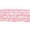 Baby Pink Nugget Vintage Japanese Pearl Beads (4mm)