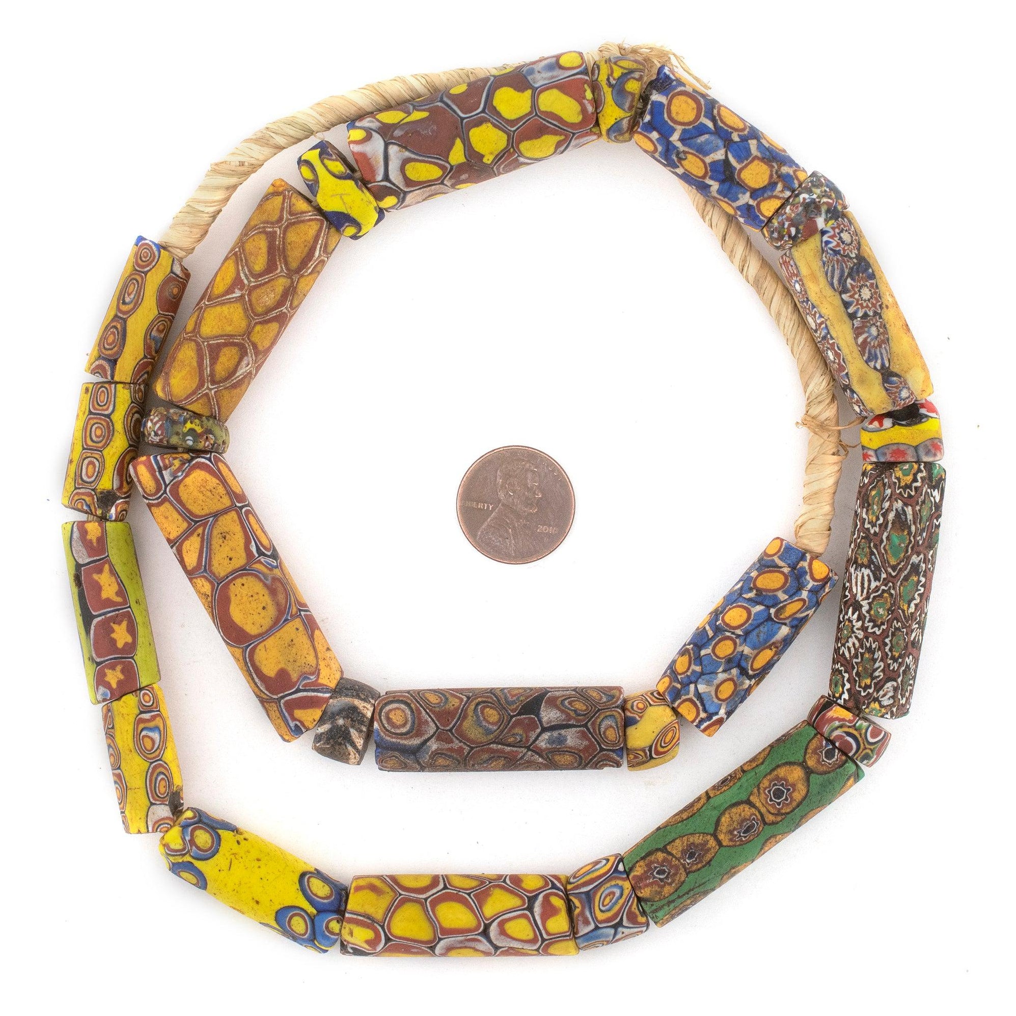 Antique Millefiori African Trade Beads — The Bead Chest