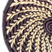 Dark Purple Ugandan Spiral Basket (Small) - The Bead Chest