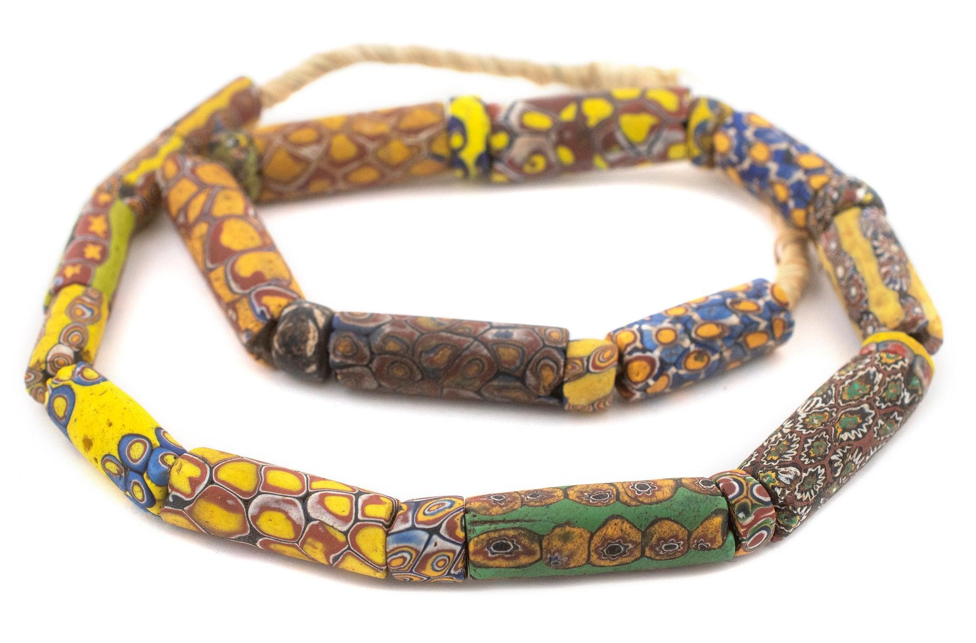 Antique Millefiori African Trade Beads — The Bead Chest