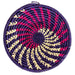Purple & Pink Ugandan Spiral Basket (Small) - The Bead Chest