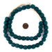 Teal Sandcast Beads (14mm) - The Bead Chest