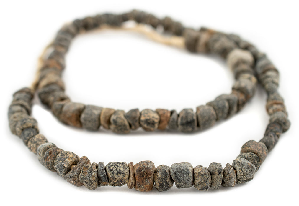 Old Mali Stone Beads (Dark) - The Bead Chest