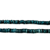 Dark Turquoise Natural Shell Heishi Beads (5mm)
