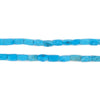 Baby Blue Faceted Afghan Turquoise Beads (6x4mm)