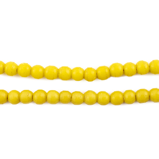 Yellow Baby Padre Olombo Beads - The Bead Chest
