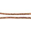 Faceted Copper Triangle Heishi Beads (2.5mm)