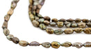 Dark Gold Vintage Japanese Rice Pearl Beads (4mm) - The Bead Chest