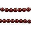 Caramel Round Carnelian Beads (8mm)