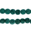 Green Volcanic Lava Beads (10mm)