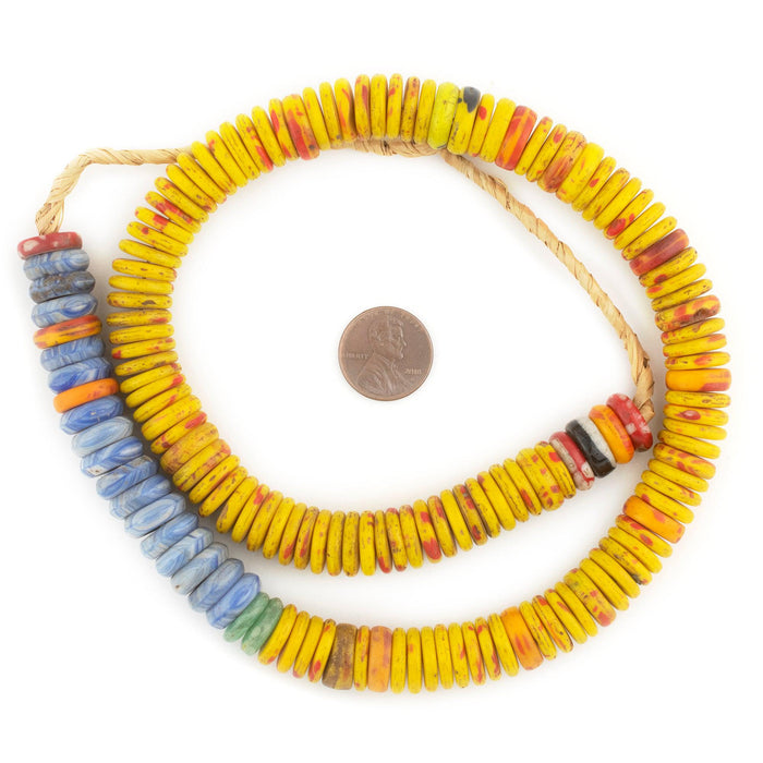 Vintage Kakamba Prosser Beads (12-14mm) #12731 - The Bead Chest