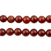 Dark Round Carnelian Beads (8mm)