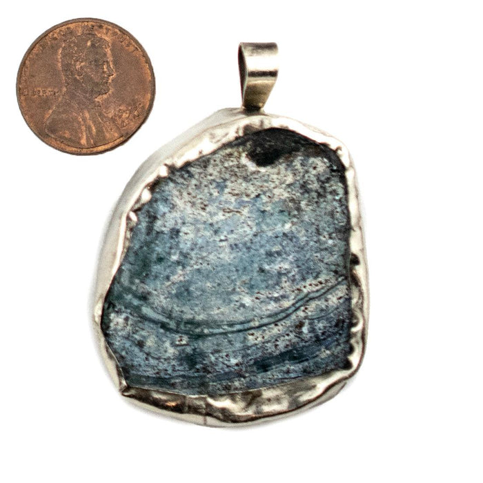 Roman Glass Pendant (50-60mm) #15101 - The Bead Chest