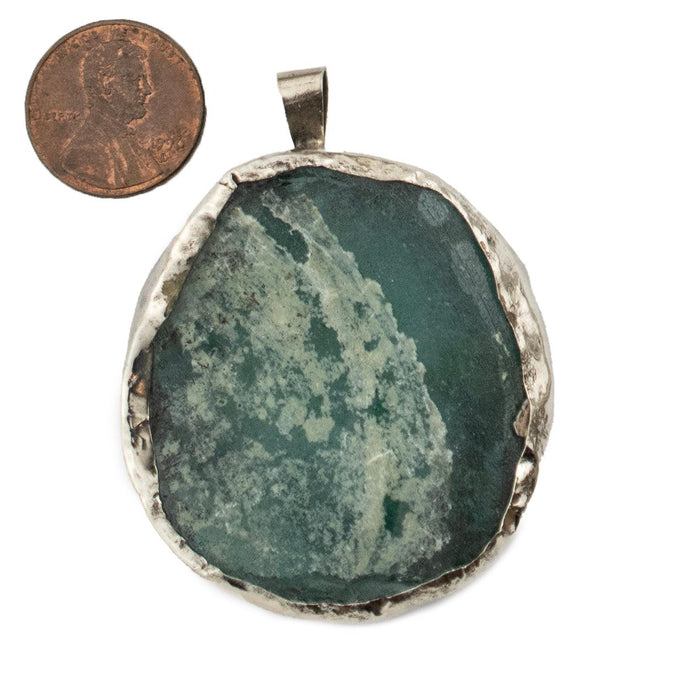 Roman Glass Pendant (50-60mm) #15094 - The Bead Chest