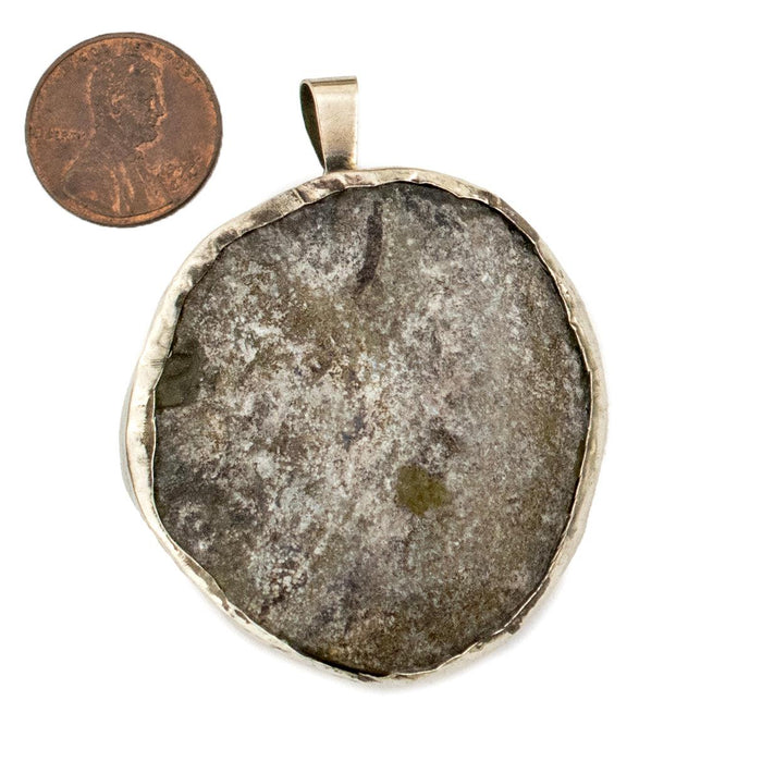 Roman Glass Pendant (50-60mm) #15088 - The Bead Chest