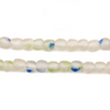Speckled Green & Blue Recycled Glass Beads (7mm)
