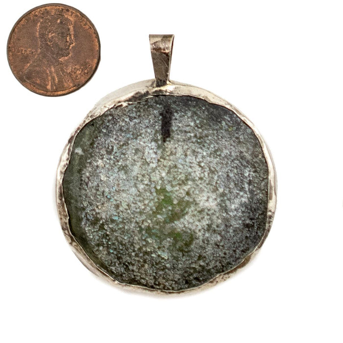Roman Glass Pendant (50-60mm) #15057 - The Bead Chest