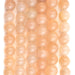Peach Orange Round Aventurine Beads (8mm) - The Bead Chest