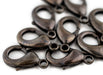 Bronze Lobster Clasps (19mm, Set of 10) - The Bead Chest
