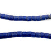 Old Ibo Blue Sandcast Beads