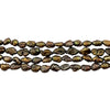 Iridescent Brown Vintage Japanese Rice Pearl Beads (4mm)