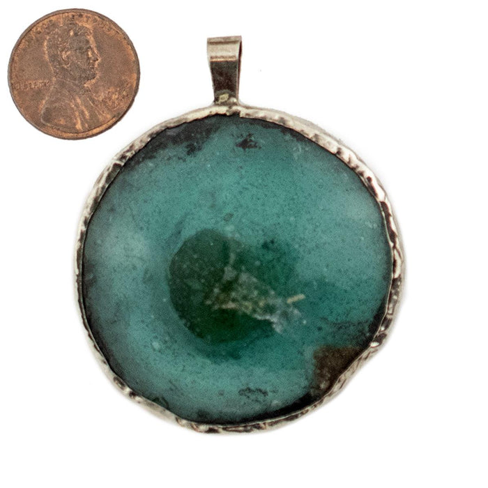 Roman Glass Pendant (50-60mm) #15022 - The Bead Chest