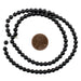 Round Jet Beads (5mm) - The Bead Chest