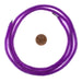 Translucent Purple Vinyl Phono Record Beads (4mm) - The Bead Chest