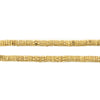 Gold Patterned Gear Beads (3mm)