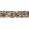 Golden Brown Vintage Japanese Rice Pearl Beads (3mm)