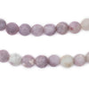 Matte Lavender Lilac Jade Beads (8mm)