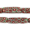 Red & Green Antique Matching Venetian Trade Beads