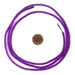Translucent Purple Vinyl Phono Record Beads (3mm) - The Bead Chest