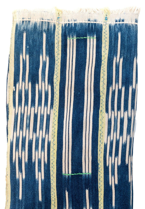 West African Bondoukou Indigo Cloth #15706 - The Bead Chest