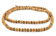 Inlaid Wood Mala Beads (8mm) - The Bead Chest