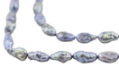 Silver Lavender Vintage Japanese Rice Pearl Beads (5mm) - The Bead Chest