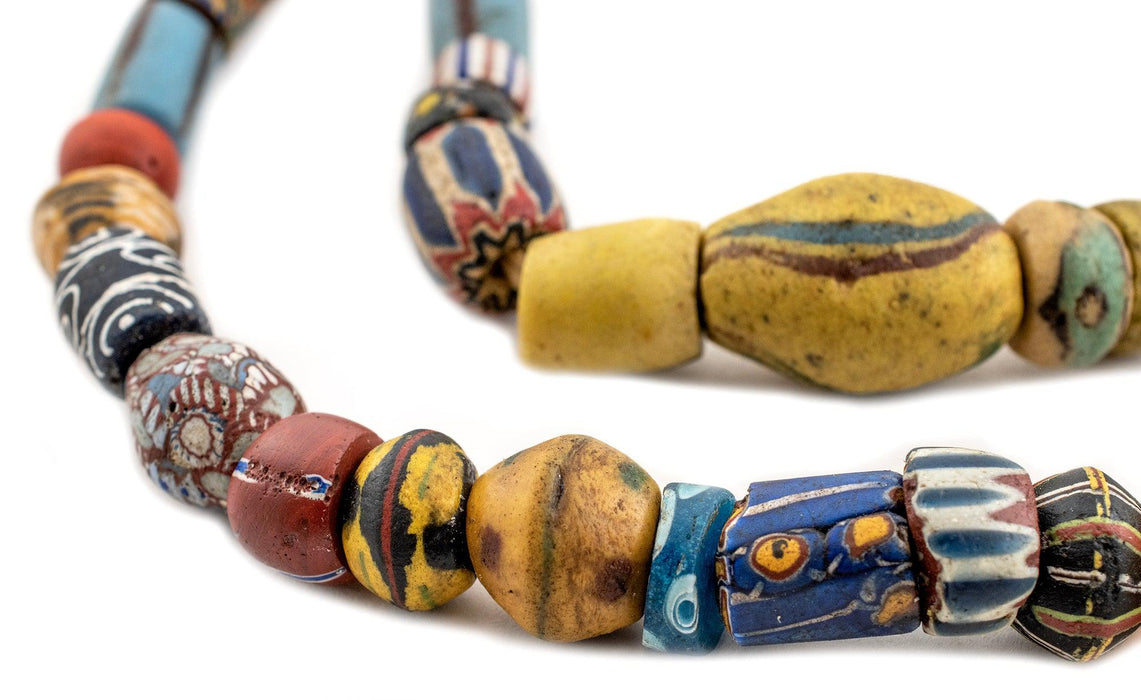 Jumbo Mixed Antique Venetian Trade Beads #15964 - The Bead Chest