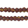 Antique Brown Venetian King Beads #12442