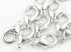 Silver Lobster Clasps (15mm, Set of 10) - The Bead Chest