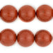 Round Red Jasper Beads (20mm) - The Bead Chest