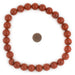Round Red Jasper Beads (15mm) - The Bead Chest