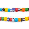 Rainbow Medley Czech Glass Beads (8mm)