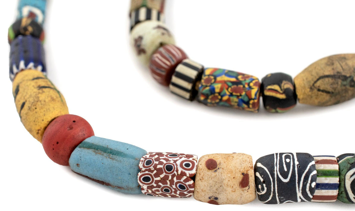 Jumbo Mixed Antique Venetian Trade Beads #15967 - The Bead Chest