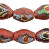 Jumbo Traditional Bicone Powder Glass Beads
