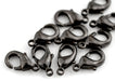 Gunmetal Lobster Clasp (12mm, Set of 10) - The Bead Chest