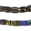 Antique Black Mixed Venetian Trade Beads #12439
