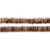 Copper Square Heishi Beads (5mm)