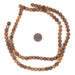 Brown Striped Sphere Tibetan Agate Beads (8mm) - The Bead Chest